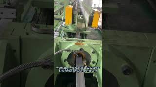 Stainless steel square tube drawing machine [upl. by Ilanos]