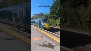 800025 Departs Swindon greatwesternrailway class800 train WesternSpot23 [upl. by Nalid]