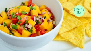 The best mango salsa recipe [upl. by Lehsreh643]