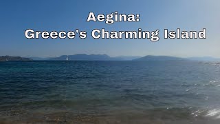 Aegina Greece Walking Tour 4K  UHD Walking Around Greece [upl. by Azral288]