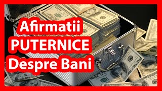 Atrage BANII Ca Un MAGNET  Afirmatii Despre Bani [upl. by Adnhoj]