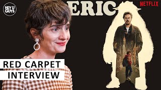 Gaby Hoffmann  Eric Premiere Interview  Netflix  Benedict Cumberbatch  Uncle Buck amp John Candy [upl. by Kinimod213]