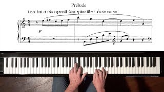 Ravel Prelude in A minor  Paul Barton FEURICH piano [upl. by Abdulla500]