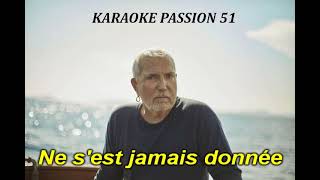 KARAOKE BERNARD LAVILLIERS  Gentilshommes de fortunes 1988 KARAOKE PASSION 51 [upl. by Agon]