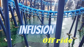 Infusion off ride Blackpool pleasure beach uk [upl. by Emerick]