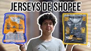 UNBOXING COMPRE JERSEY DE TIGRES EN SHOPEE CALIDAD INCREÍBLE  Beto Morales [upl. by Ahsiyt328]