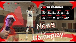 NBA2K25 News Gameplay analyse du Trailer des infos et de la Road Map des news [upl. by Sydelle443]