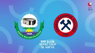 TFF 2 Lig Beyaz Grup  Serik Belediyespor  Zonguldak Kömürspor AŞ [upl. by Icnarf]