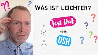 TestDaF oder DSH Was ist leichter  Das ULTIMATIVE Video [upl. by Deirdra111]