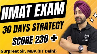 NMAT Exam 30 Days Strategy Ace Your Test with Confidence 🚀 [upl. by Suzann]