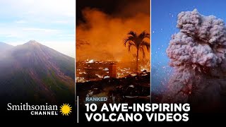 10 AweInspiring Volcano Videos 🌋 Smithsonian Channel [upl. by Bullion921]