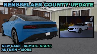 Rensselaer County Update 20 NEW CARS REMOTE START FOLDING MIRRORS  MORE [upl. by Ajssatsan934]