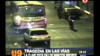 Tragedia en las Vías del tren flores asi fue el accidente [upl. by Lavinia115]