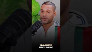 Shikhar dhawan on quotRohit sharma captaincyquot shorts youtubeshorts viralshort [upl. by Marguerita]