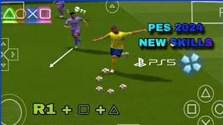 PES 2024 PSP NEW SKILLS amp TRICKS [upl. by Moria448]