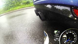 VW Golf 6 R exhaust brocken at launch control [upl. by Enirehs]