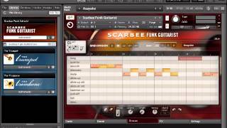 SCARBEE FUNK GUITARIST で ASAYAKE のリフを打ち込んでみた [upl. by Marella399]