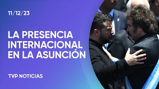 Las visitas internacionales para la asunción del presidente Javier Milei [upl. by Lepp43]