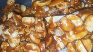 Chikki🥜🥥peanut bar😋mumfali ki chikkimufli ki gajakgur ki gajak [upl. by Giess]