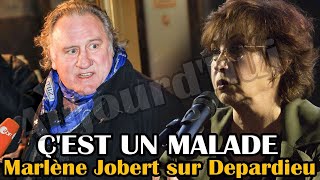 🔆 Gérard Depardieu doit être considéré comme quotun maladequot Marlène Jobert sort du silence [upl. by Ariait590]