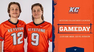 Mens Lacrosse vs Husson  March 10 2024  KC Giants Full Game [upl. by Hailahk]