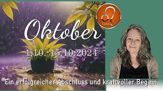 Ein erfolgreicher Abschluss und kraftvoller Beginn  Löwe ♌︎ Oktober  Tarot  Orakel [upl. by Eedrahs]