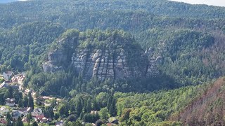 Zittauer Gebirge  spektakuläre Tour um Oybin [upl. by Lered971]