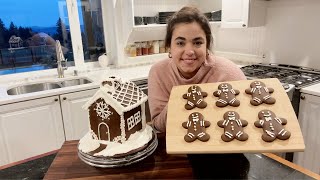 Its EASIER than you might think Making and Constructing a Ginger Bread House Start to Finish [upl. by Polik236]