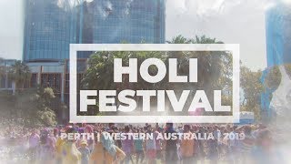 Holi Festival Perth 2019 [upl. by Marketa629]