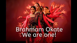 Brahmam Okate  Indian classical folk celebrating International Dance Day Cover  Sukanya Kumar [upl. by Egiaf]