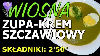 Zupa szczawiowa  Krem  Wiosna [upl. by Ahset]