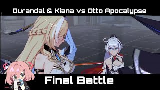 Durandal amp Kiana vs Otto Apocalypse  Final Battle CG Animation  Honkai Impact 3 [upl. by Awahsoj]