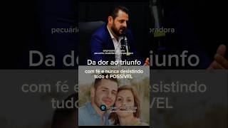 Da dor ao triunfo com fé e nunca desistindo tudo é possível podcast superação [upl. by Tiff]