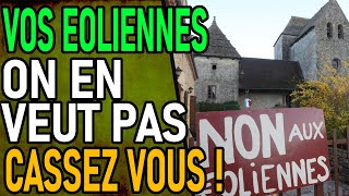 DES VILLAGEOIS Protègent Leur VILLAGE Dun Projet EOLIEN [upl. by Tuhn917]