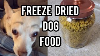 Freeze Dried Dog Food [upl. by Ledif]