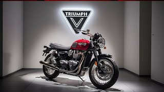 2025 Triumph Bonneville T120 Review Classic Elegance Meets Modern Performance [upl. by Annawak743]