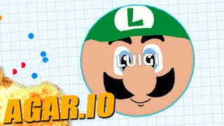 AGARIO O LUIGI EM AÇÃO e ESTÁ DIFÍCIL Agario [upl. by Fennelly843]