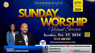 Branded Hearts Virtual Sunday Morning Worship Experience 1030 AM EST [upl. by Ahselaf315]