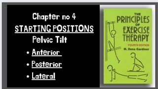 Pelvic tilt Anterior pelvic tilt Posterior pelvic tilt Lateral pelvic tilt Kinesiology [upl. by Oswald]