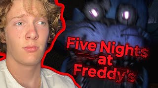 Playing Five Nights at Freddys 4 in 2024 [upl. by Inoek]