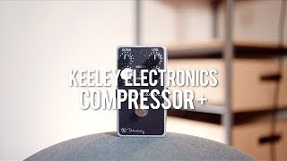 Keeley Electronics Compressor Plus with single coils humbuckers amp lap steel demo [upl. by Ullund]