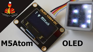 Enhancing M5 Atom with SSD1306 OLED Screen in Micropython [upl. by Nolaj]