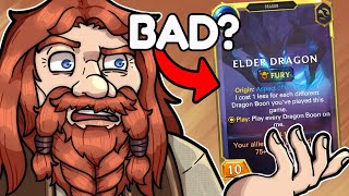 Hearthstone Player Rates THE ELDER DRAGON [upl. by Trevlac]