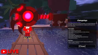 Live  Roblox Fisch  THE DEPTHS EXPANSION  AURORA [upl. by Naujat]