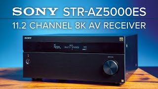 Sony STRAZ5000ES 112 Channel 8K AV Home Theater Receiver  The Best Bang for Your Buck AVR 🤔 [upl. by Carlynne]