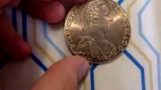 1780 Maria Theresa Thaler Restrike [upl. by Drofiar]