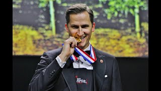 Meilleur sommelier du monde Best sommelier of world  winners final  Raimonds Tomsons from Latvia [upl. by Bergeron]