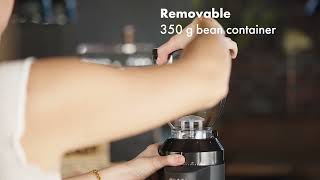 GRAEF coffee grinder CM800 Produktvideo EN [upl. by Nylauqcaj859]