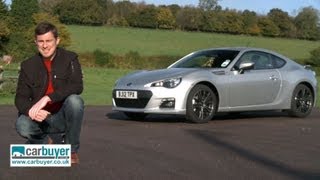 Subaru BRZ coupe review  CarBuyer [upl. by Enomar]