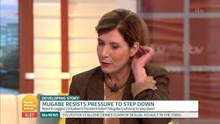 Georgia Godwin Comments on the Ongoing Situation in Zimbabwe  Good Morning Britain [upl. by Gnil]